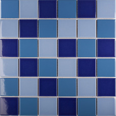 Керамическая мозаика Starmosaic 48x48 Blue Mix Glossy (WB52200) 30,6х30,6