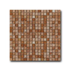 Мозаика Art&Natura Marble Mosaic Rosa Tea (чип 1,5х1,5) 30,5х30,5