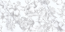 Плитка керамическая Azori Carrara Flowers 31,5x63