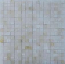 35507 Мозаика FK Marble Classic Mosaic White Onyx 15-6P полированная (чип 1,5х1,5) 30,5х30,5