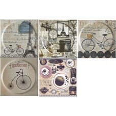 Плитка 	Mayolica Ceramica	Vintage Moon Paris	20x20